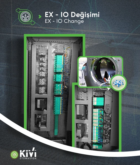 EX IO Değişimi